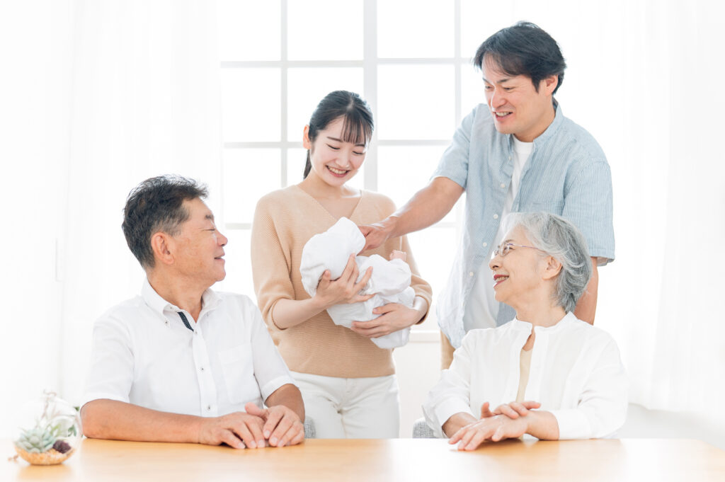 出産　ライフステージ　手続き